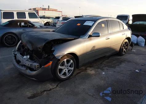 2004 Infiniti G35 from USA, damaged, VIN JNKCV51E14M605731